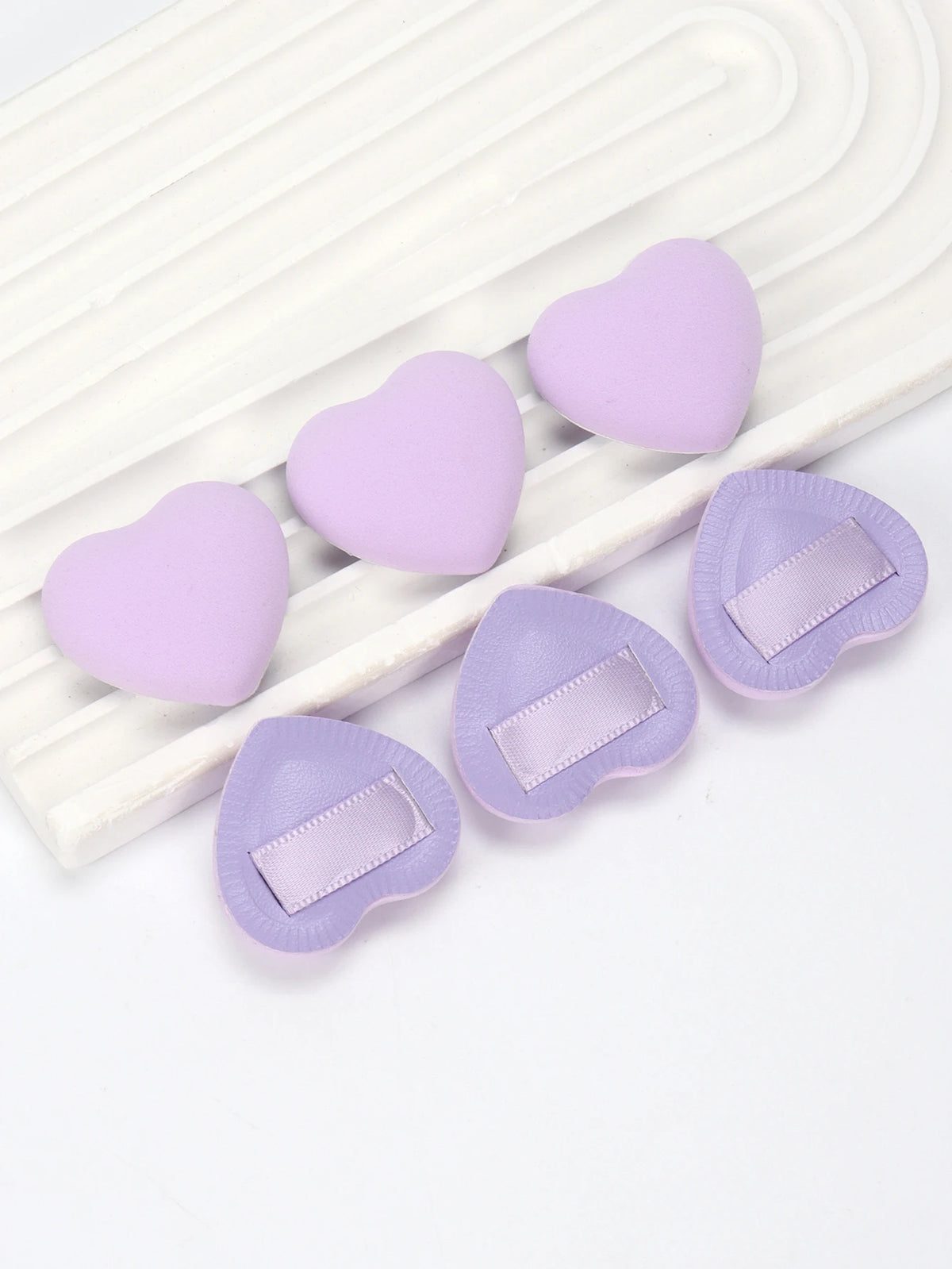 5/10/20Pcs Super Soft Cotton Candy Makeup Puff Necessary Wet Dry Use Air Cushion Powder Puff Multifunction Portable Makeup Sponge
