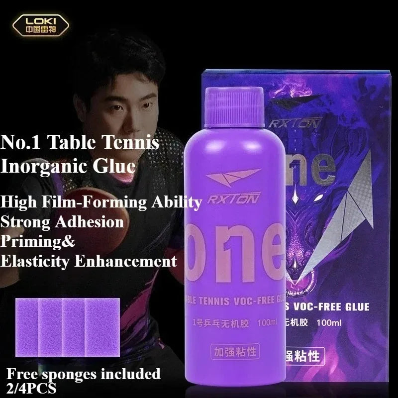 50/100ml LOKI Glue Professional Inorganic Glue Adhesive Table Tennis Racket Ping Pong Bat Paddle Rubber Adhesive High Adhesion