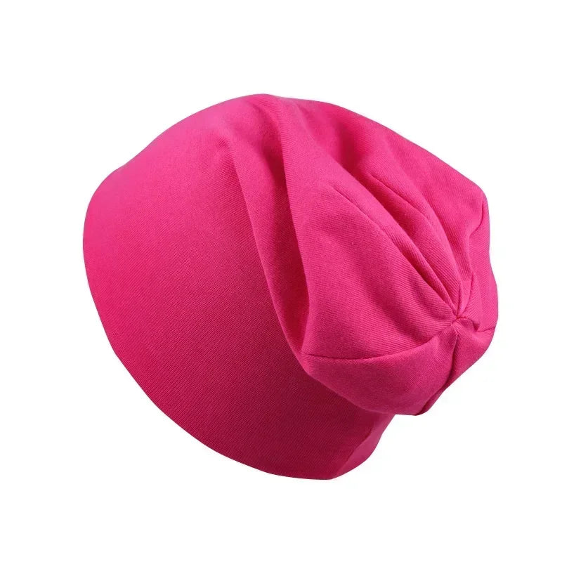 Kids Knitted Beanie Hat  0M-4Y Solid Color Warm Windproof  Spring Autumn Hip Hop Accessories for Boys Girls Outdoor
