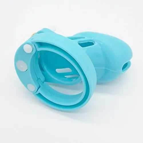 Plastic Urethra Chastity Lock with 5 Snap Ring Penis Bondage Adult Men's Chastity Cage Cock Restriction BDSM Abstainer Sextoys
