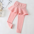 Children's Skirt Leggings Spring Autumn Leggings For Girls Cotton Baby Pants Kids Trousers Teenager Clothing 2 to 9 Years