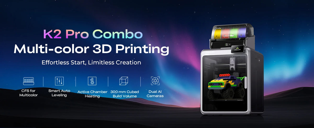 Creality 3D printer k2 Pro combo, with ultra-high printing speed and ultra-large printing size