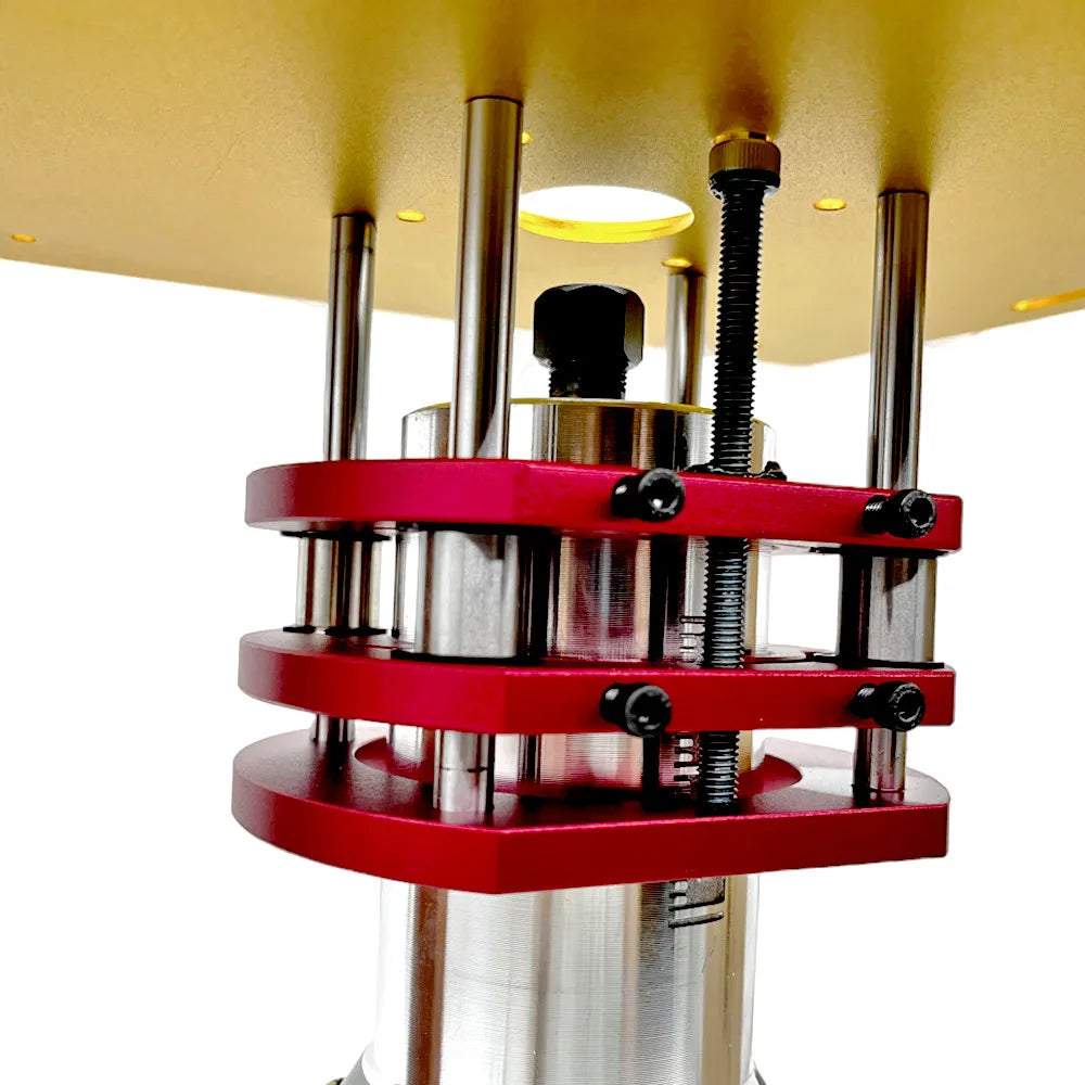 Precision Aluminum Router Lift Kit Hand Crank Router Plate Lifting System Woodworking Router Table Trimmer Engraving Machine