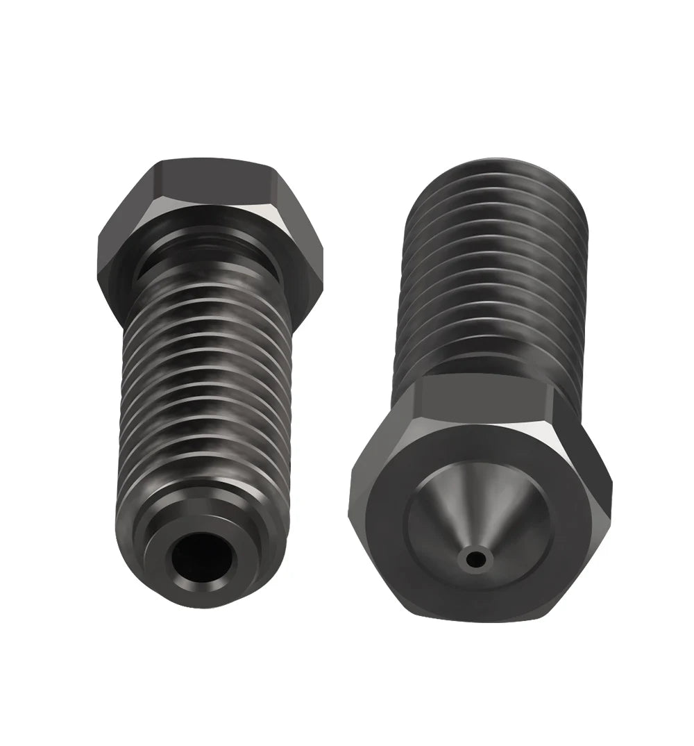 Volcano Nozzles For Anycubic Kobra 2 Neo Nozzle 0.4mm Brass Hardened Steel Nozzle For Anycubic Kobra 2 Pro/Plus 0.2 0.6 0.8mm