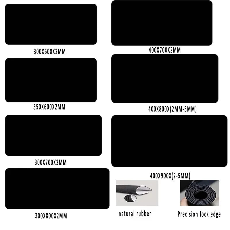 Diy Large Playmat Custom Mouse Pad Print Gaming Customized Mat Card Cards Mousepad XXL Size Gamer Office Mousepad With lock edge