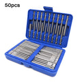 50pcs 75mm Extra Long Reach Bit Set Security Screwdriver Bits Torx Star Hex Bit