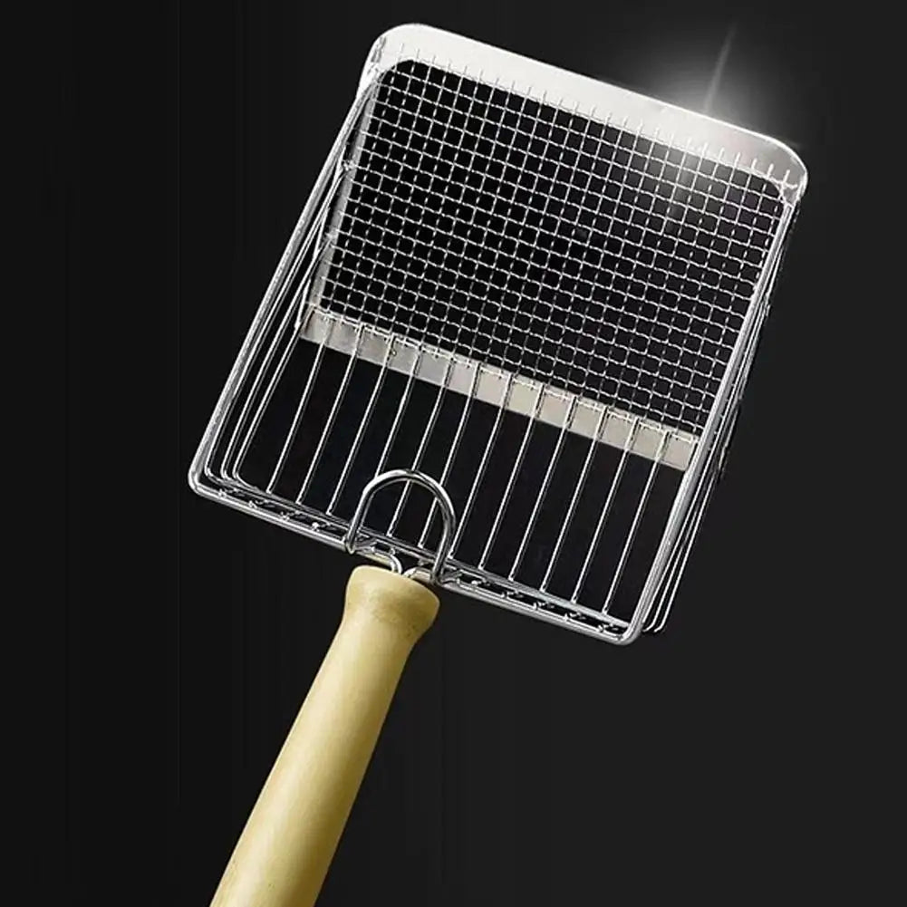 Dog Cat Clean Feces Supplies Stainless steel shovel Cat Litter Scoop Reduces Dust Metal Long Handle Scoop Pet Cleanning Tools ﻿