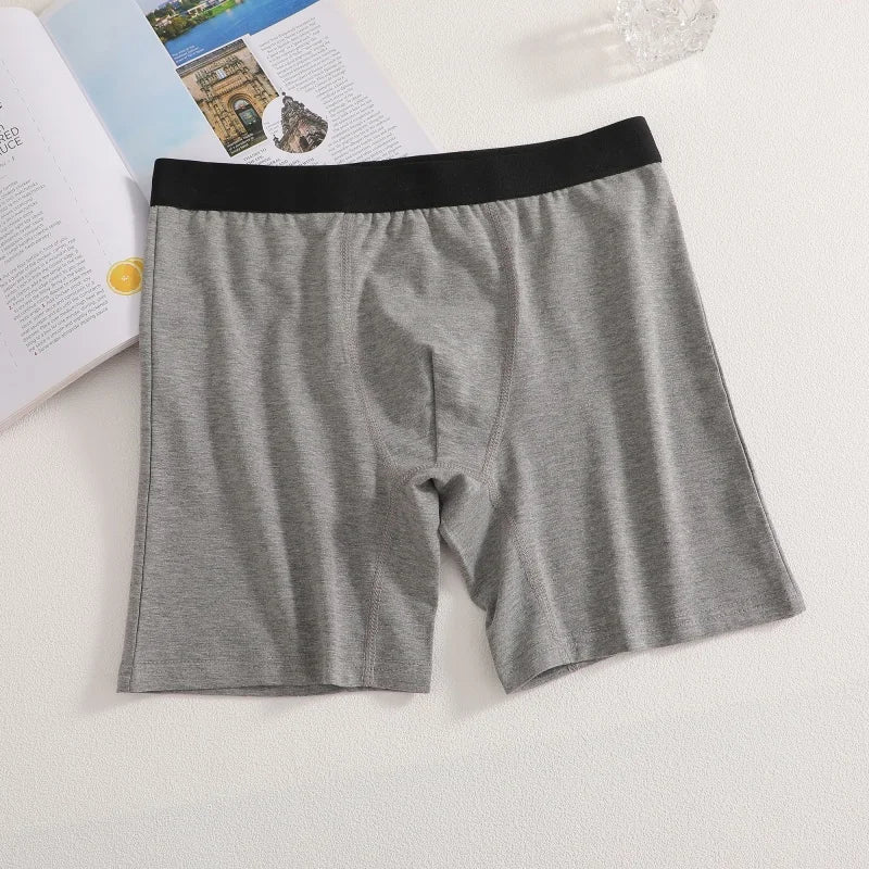New Men's Underwears Men Panties Boxers Breathable Sexy Male Boxer Solid Underpants Comfortable Plus Size Mens Underwear Boxers