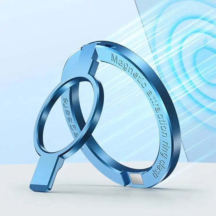 Magnetic Ring Phone Holder For MagSafe Portable Mobile Phone Magnet Foldable Bracket Removable Grip Stand for iPhone Support