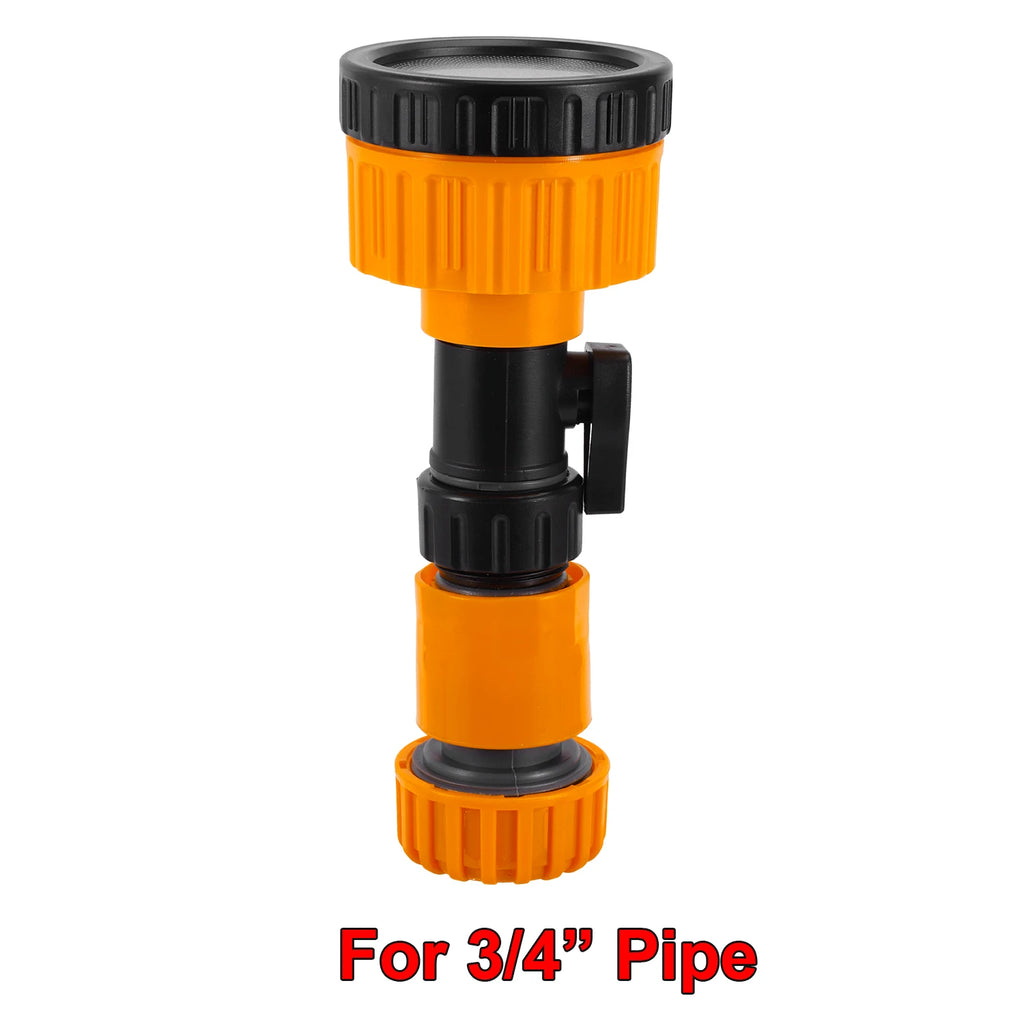 1000 Mesh Watering Nozzle Garden Flower Bed Lawn Plant Vegetable Irrigation Sprinkler For 1/2" 3/4" 1" Water Pipe Watering Gun