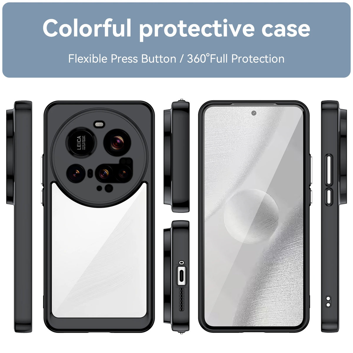 Transparent anti drop fall Cases For Xiaomi 15 Mi15 Ultra 15Ultra case Silicone Acrylic soft shell covers woman Phone Capa чехол