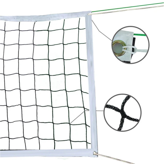 Outdoor Beach Volleyball Net 960x100cm Professional Volleyball Net Training Standard Tennis Badminton Mesh For Indoor