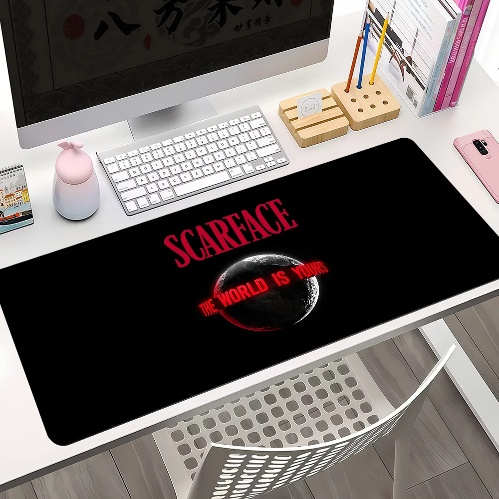 Movie T-Tony M-Montana S-Scarface Mouse Pad Non-slip Thickened MousePad Large Writing Lockedge Gaming Cushion Office Student