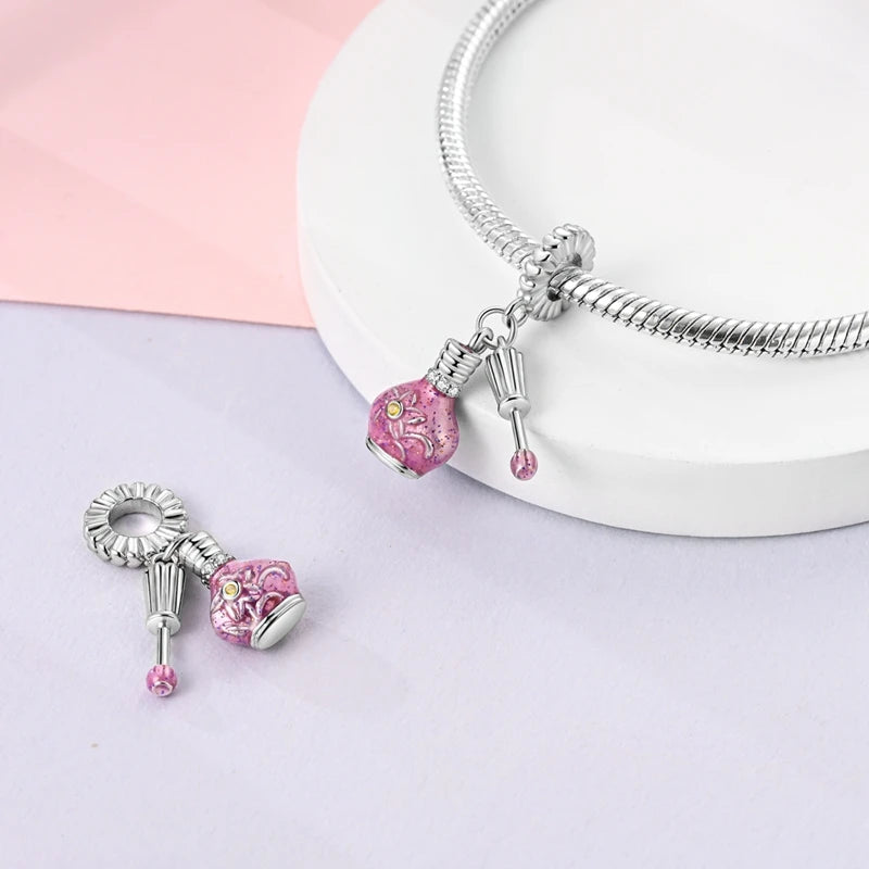 New Original Charm Beads 925 Sterling Silver Butterfly Hot Air Balloon Dangle For Bracelet Women Girl Fine DIY Jewelry Gift