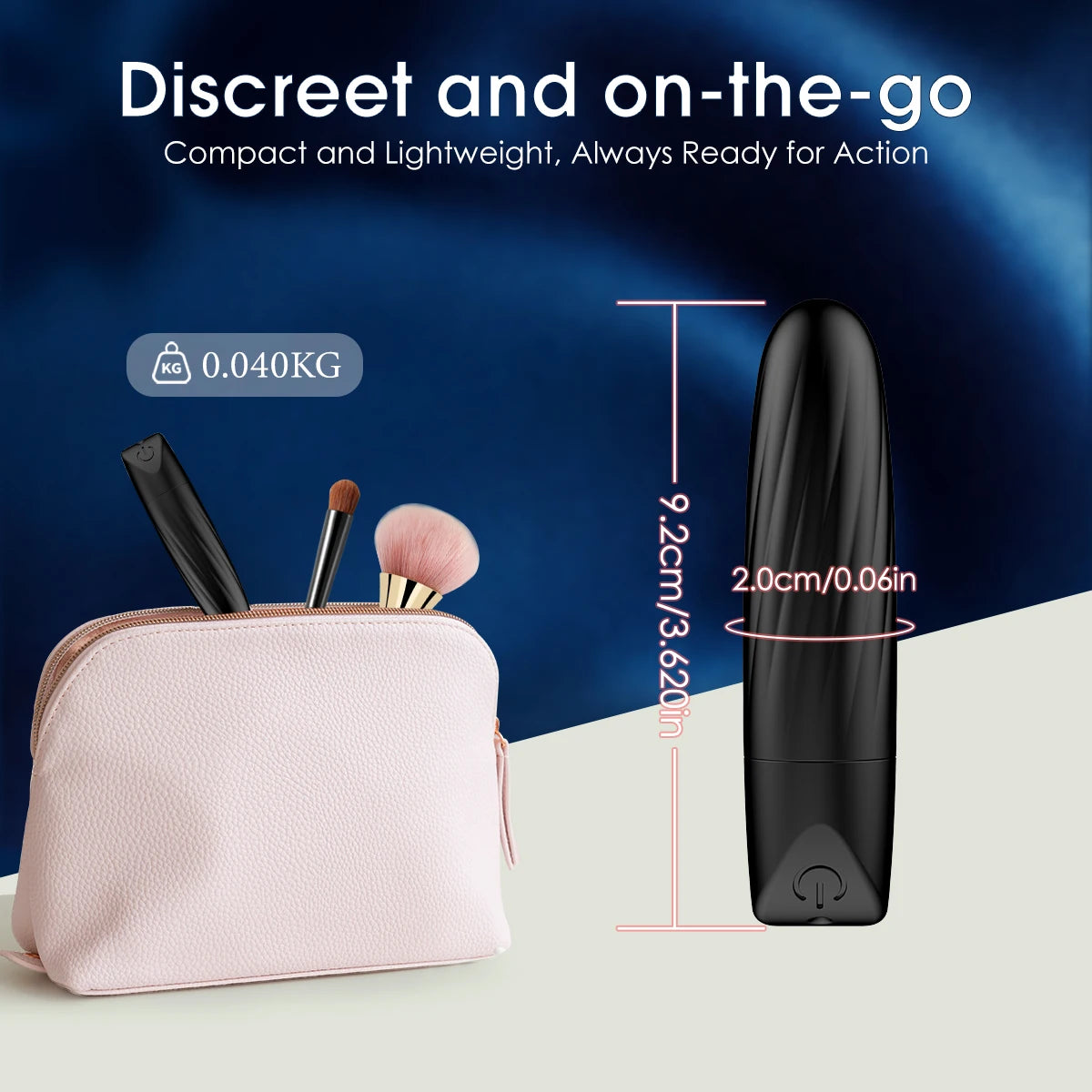 Bullet Vibrator Clitoris and G-Spot Stimulator Nipple Vibrate Massager Vibrating Wand Orgasm Vagina Dildo 10 Vibrate pattern