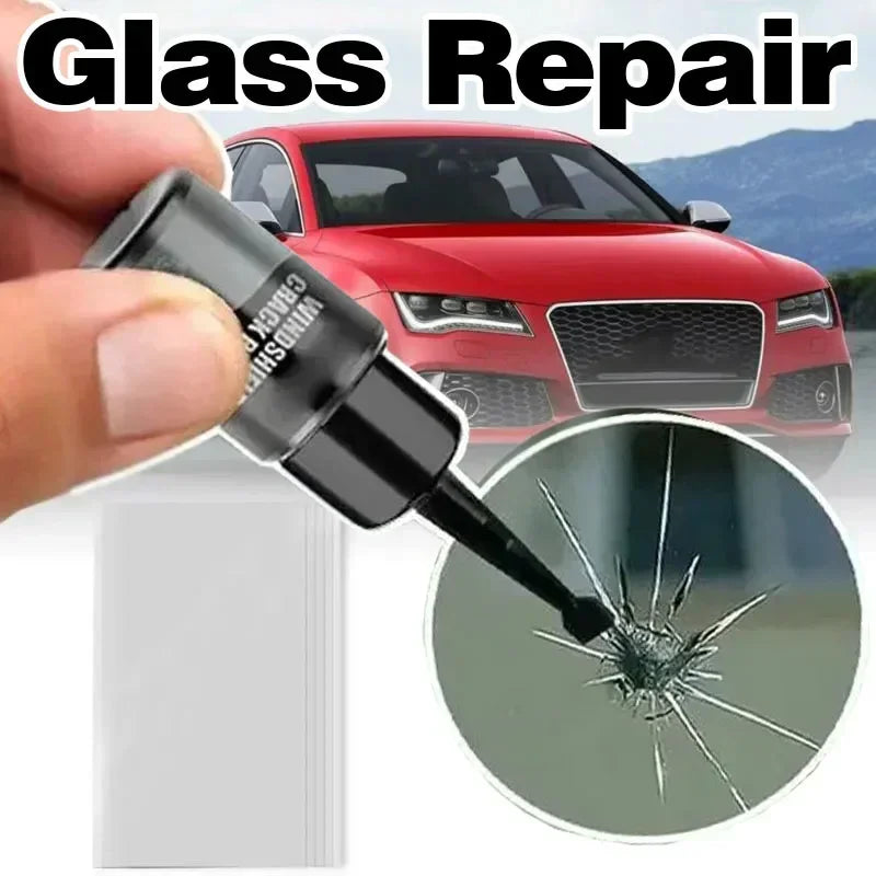 Car Glass Scratch Repair Fluid Agent Set Windscreen Window Glass Nano Scratch Crack CrackResin Repair Agent Tools
