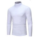 Men's Thermal Underwear in Turtleneck Lapel Autumn Thin Modal Autumn  Winter Male Long-sleeved Base Shirt Single Slim-fit Top