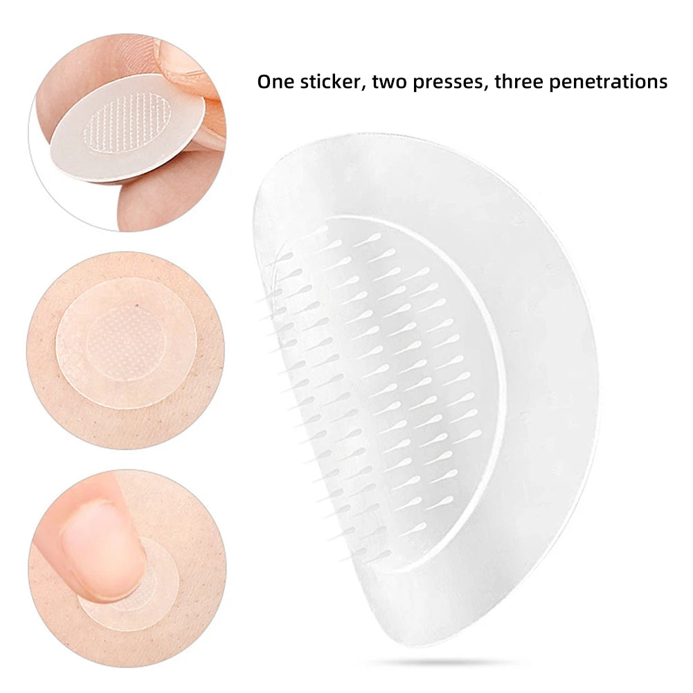 9Pcs Soluble Microneedle Hydrocolloid Acne Patch Invisible Breathable Acne Patch Available Day And Night Skin Care Repair Patch
