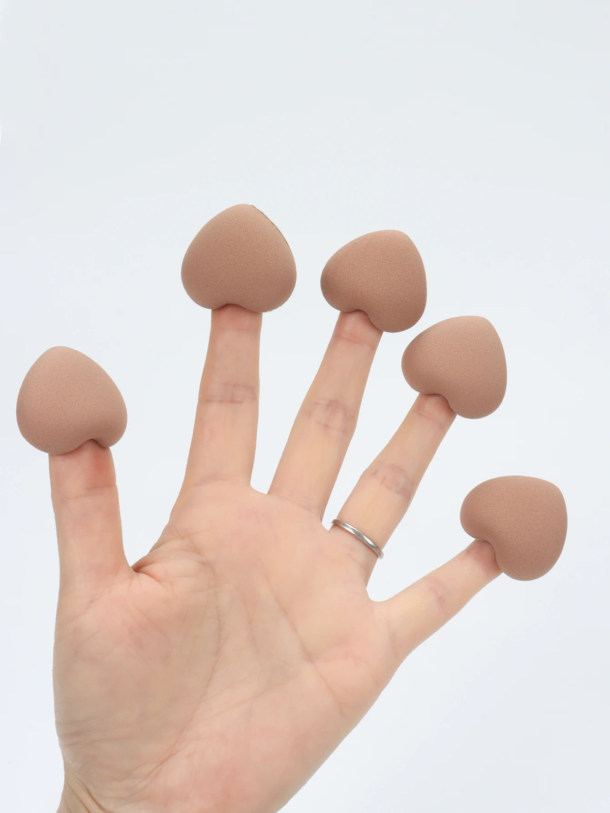 5/10/20Pcs Super Soft Cotton Candy Makeup Puff Necessary Wet Dry Use Air Cushion Powder Puff Multifunction Portable Makeup Sponge
