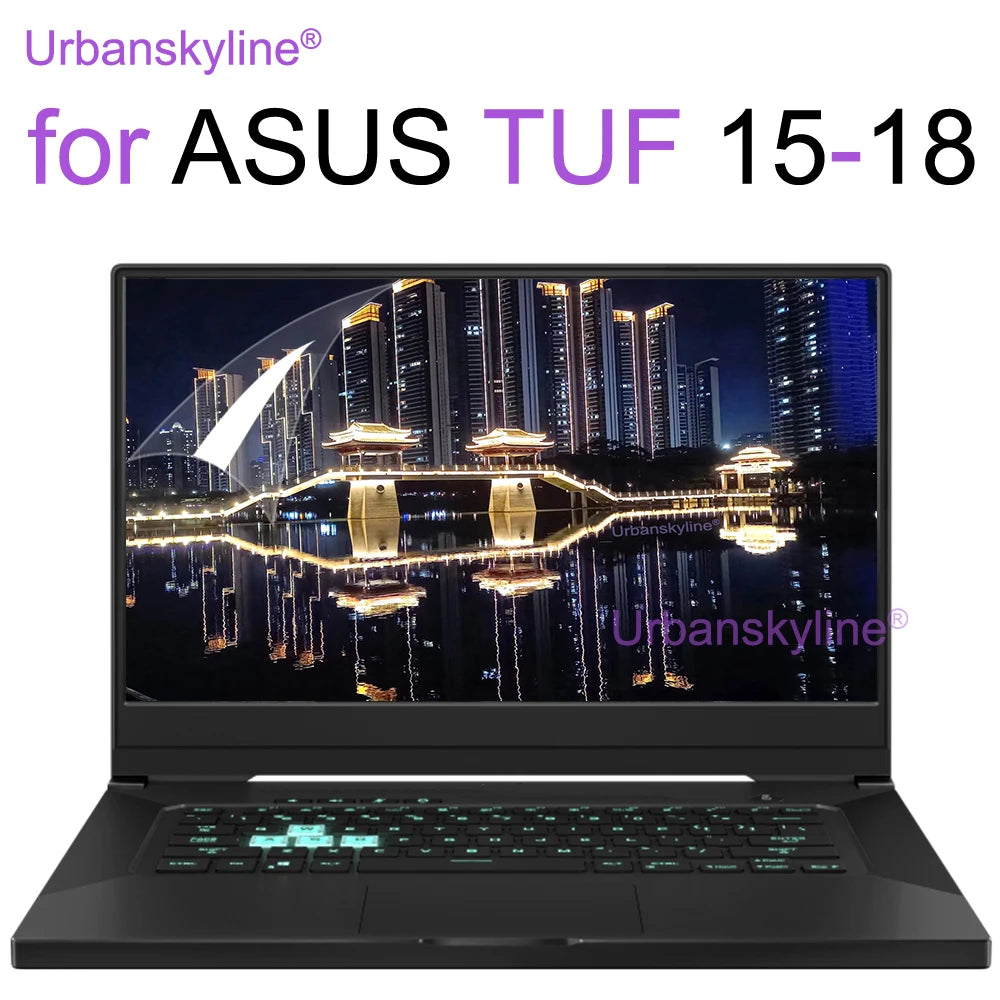Screen Protector for ASUS TUF Gaming F15 F16 F17 FX507 FX607 A14 A15 A16 A17 A18 FA507 FA607 HD Clear Matte Frosted Skin Film