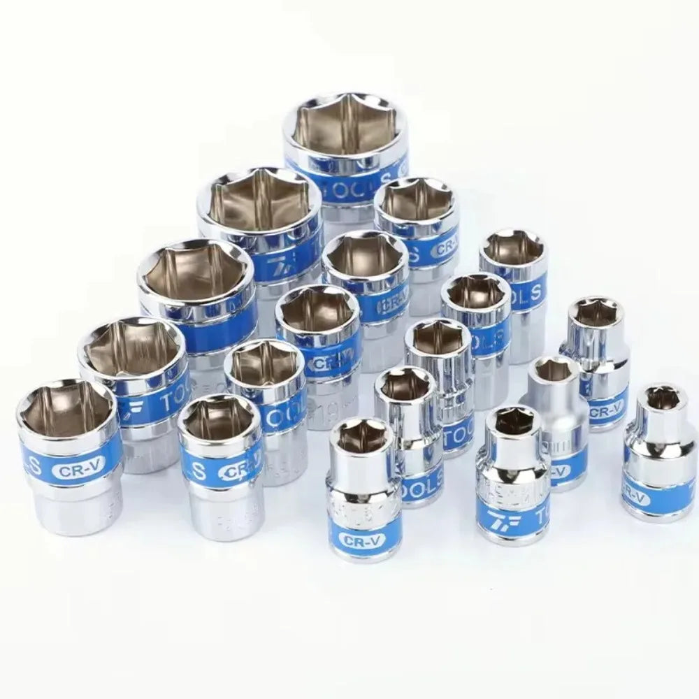 8mm-32mm 1/2" Drive Deep Impact Socket Set Drive Metric Wrench Socket Deep Impact Socket Pneumatic Wrench Head Tire Removal Tool