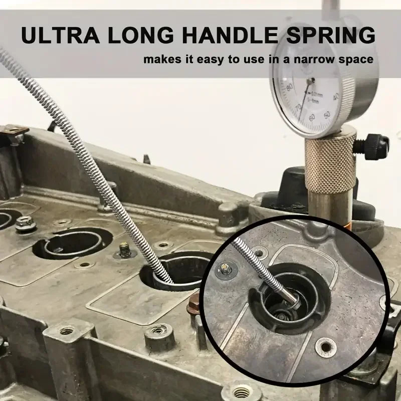 Flexible Magnetic Pickup Tool Bendable Snake Pickup Bendable Suction Bar for Locate Falling Objects Reach Sink Drains Pick Up