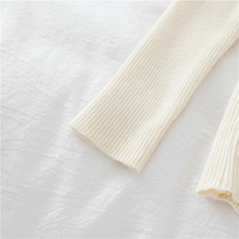 2026 Autumn Winter Button V Neck Sweater Women Basic Slim Pullover Women Sweaters And Pullovers Knit Jumper Soft Warm Tops