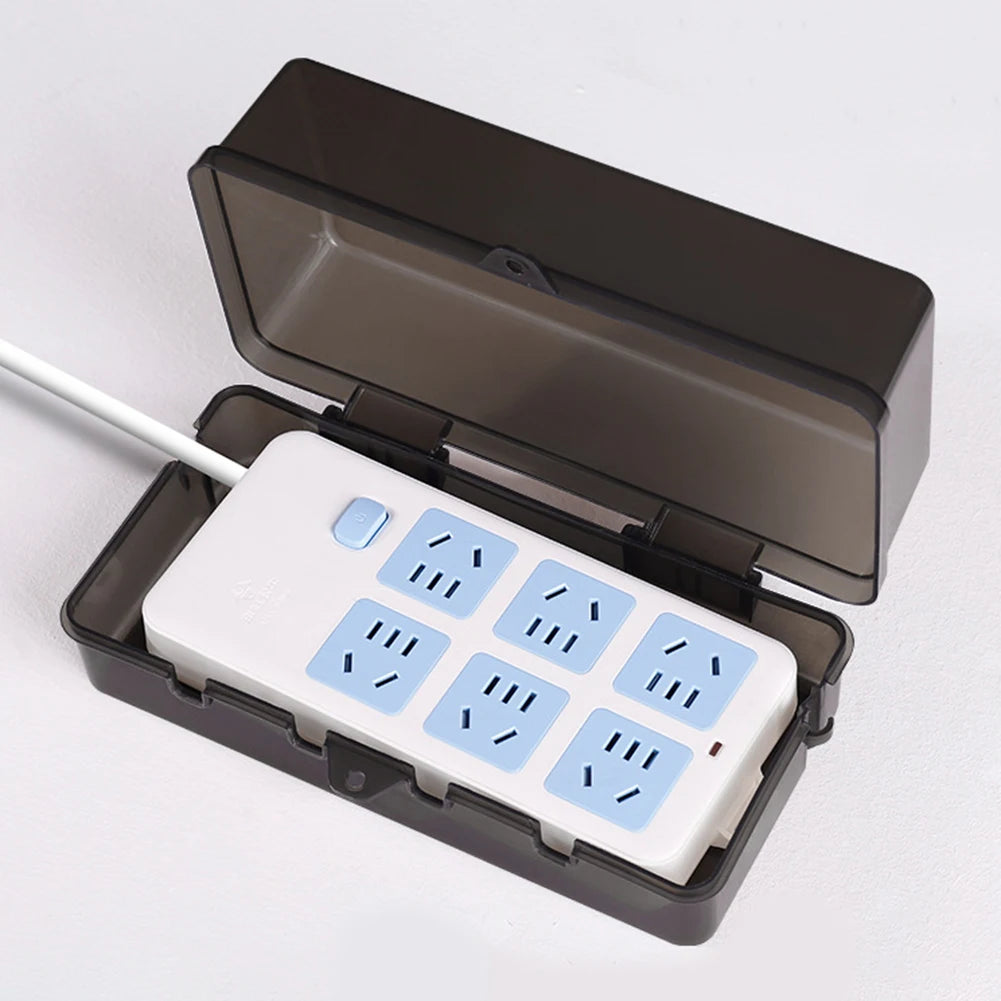 Waterproof Outdoor Extension Cord Cover Lockable Weatherproof Electric Outlet Protector Plug Cover Protect Outlet Plug Socket