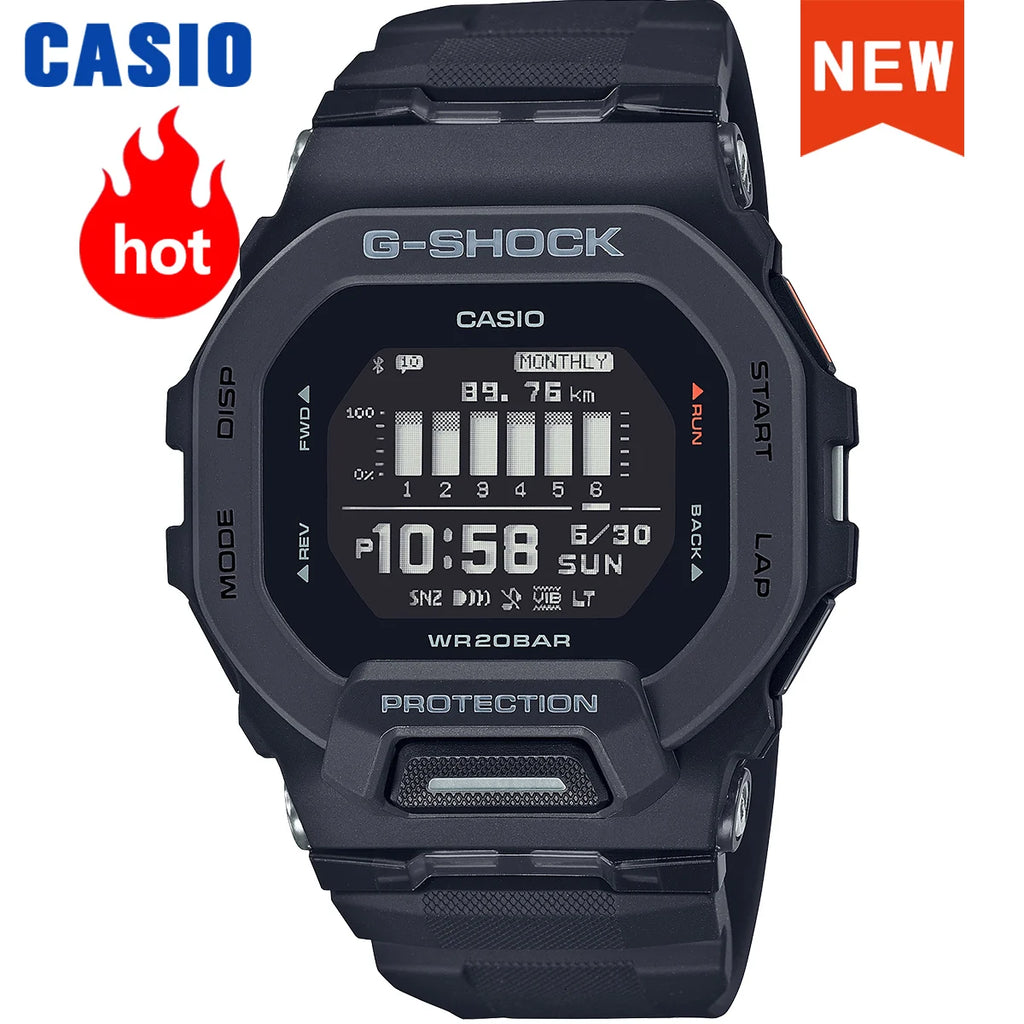 Casio watch for men g shock Small square retro sports electronic student watch fashion Quartz military luxury New model 2023