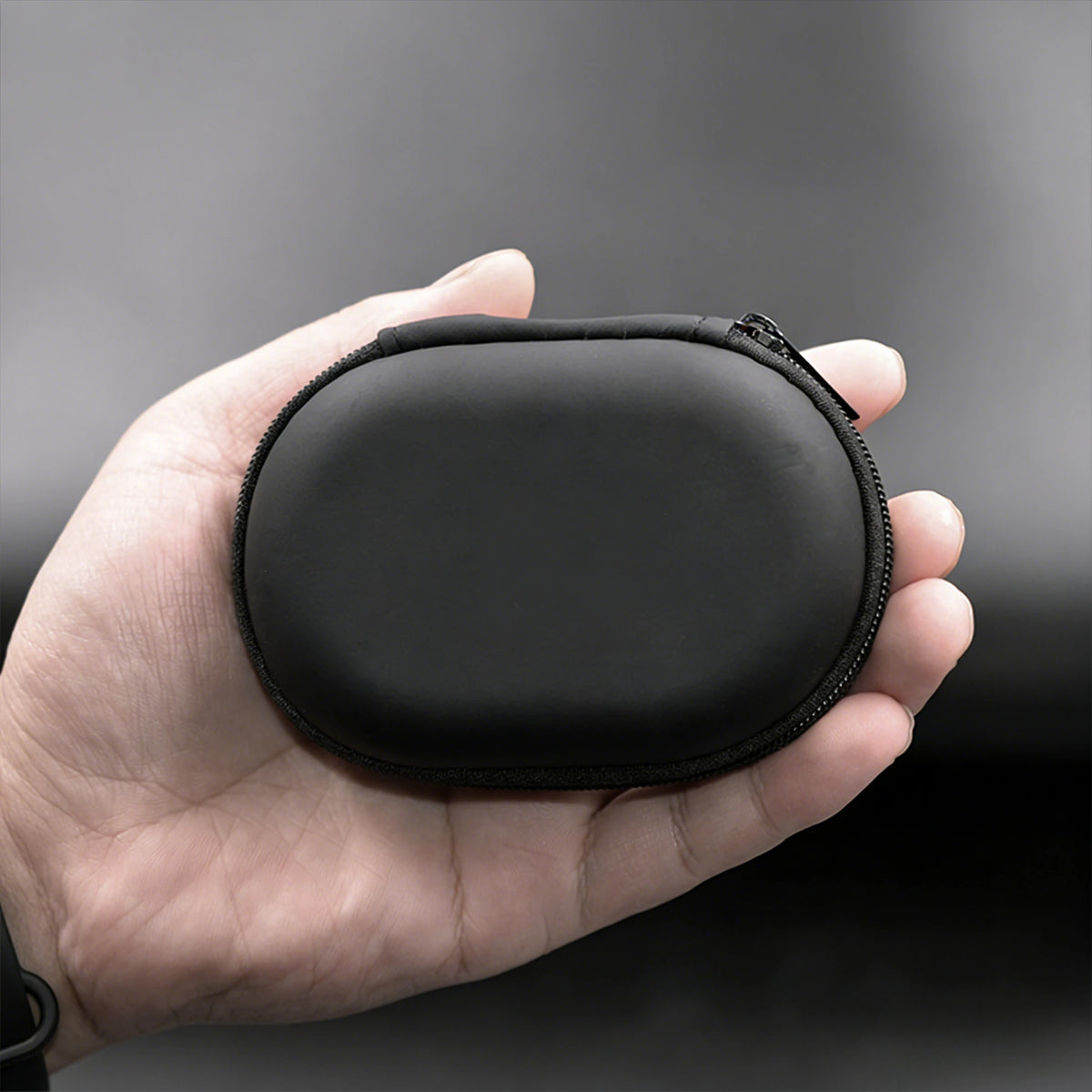 Earphone Storage Bag Square Headset Box Indoor Outdoor Travelling Earphones Storaging Case Accessories with Zipper