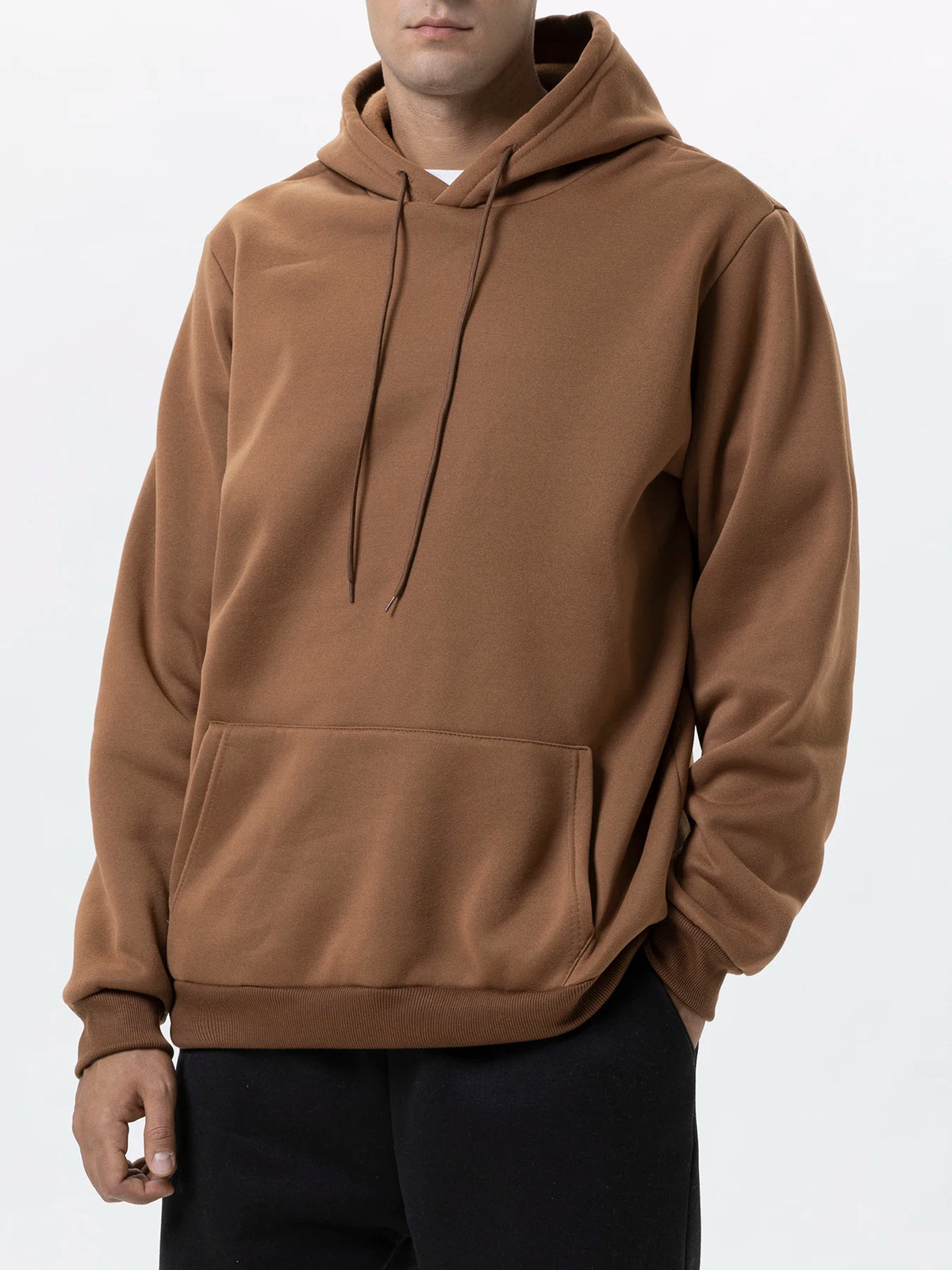 Men's Hoodies Women Pullover Spring Autumn Warm Casual Hoodie Sweatshirts Solid Color Hoodies Sweatshirt For Male