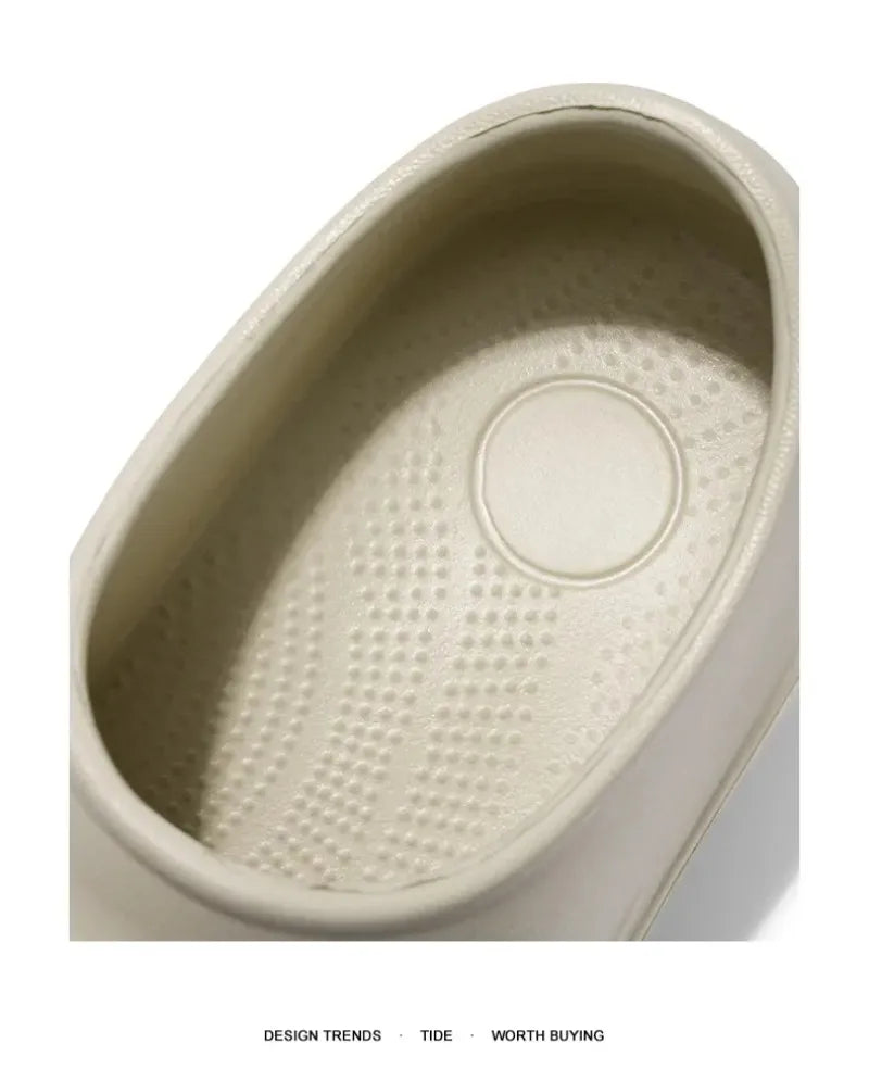 Men's Chef Shoes Summer Spring and Autumn Slippers Men Kitchen Shoes Couple Waterproof Shoes Women Chef Shoes EVA Man Sandals