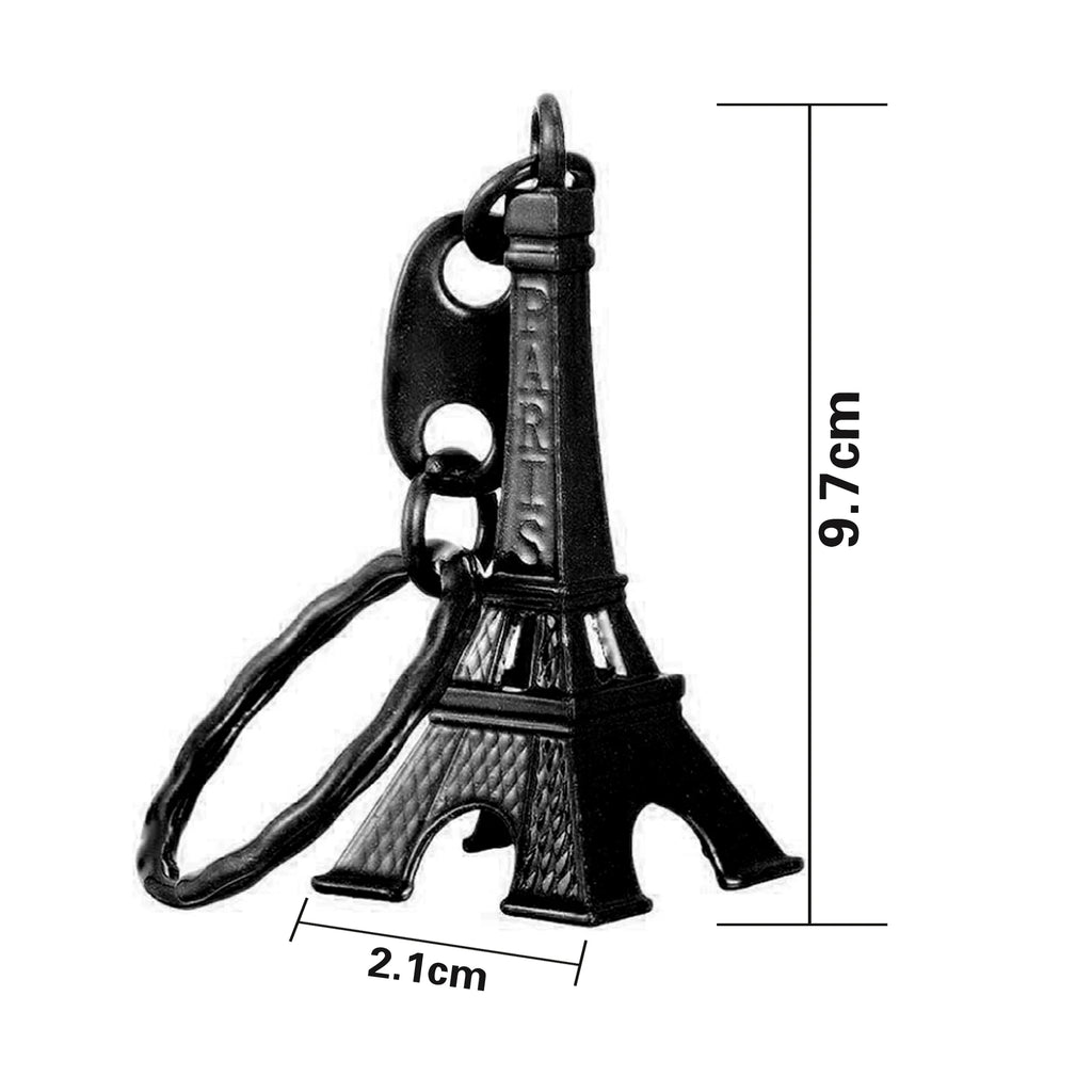 20Pcs Paris Retro Mini Eiffel Tower Model Cute Keychain Keyring Keyfob Gift
