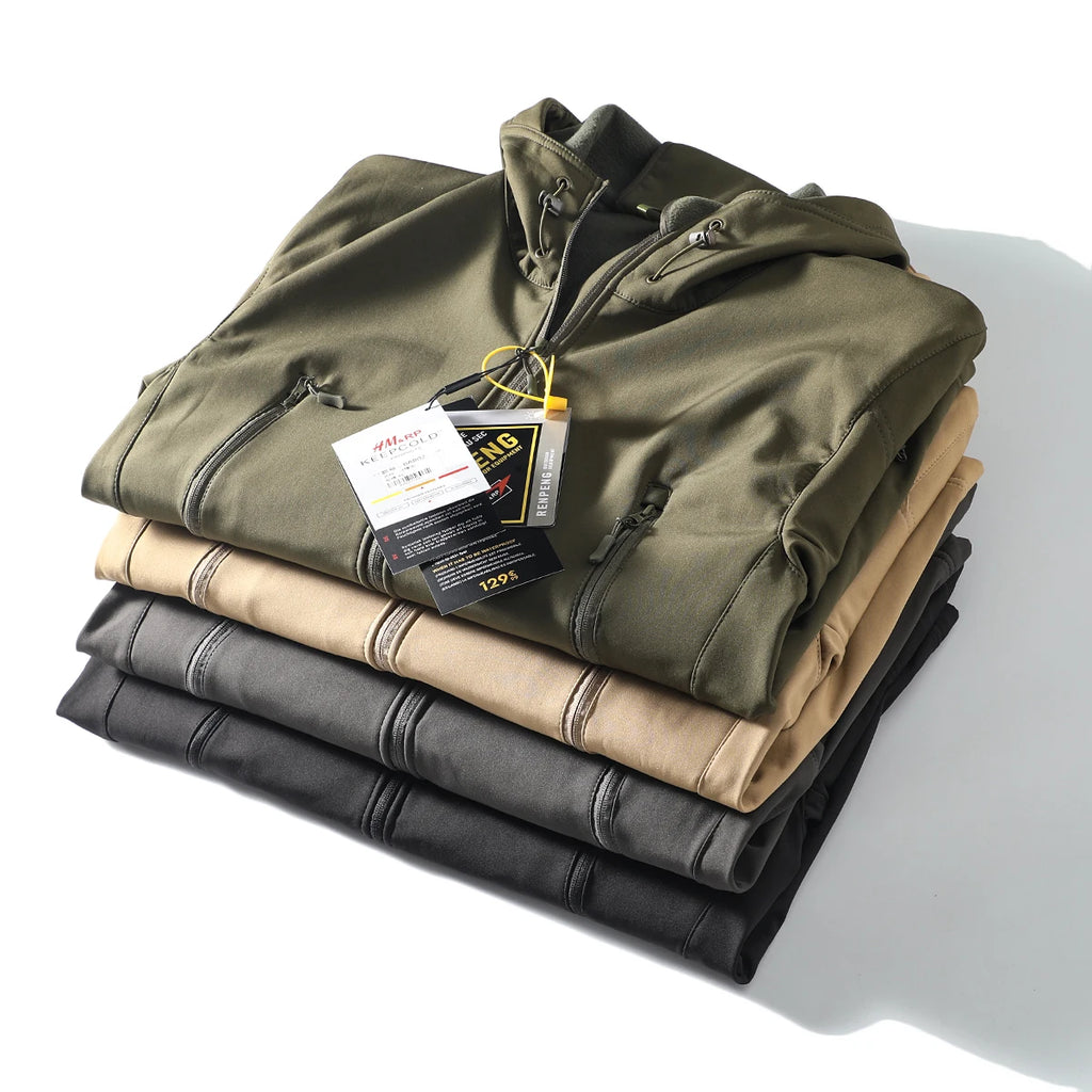 ARC New Storm Jacket Outdoor Sports Camping Mountaineering Fashion Men Plus Cashmere Windproof Waterproof Function Storm Jacket