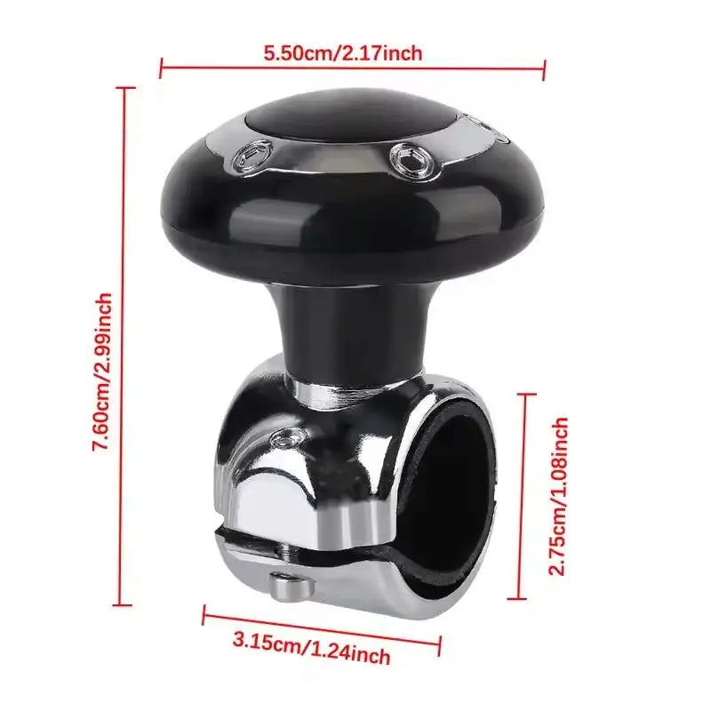 Universal Car Steering Wheel Spinner Ball Handle for Easy Maneuvering and Turning