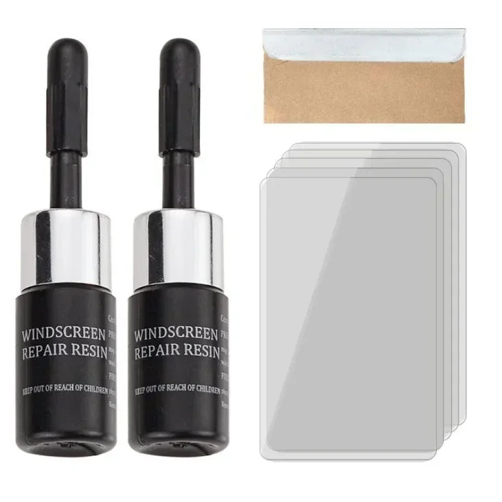 Car Glass Scratch Repair Fluid Agent Set Windscreen Window Glass Nano Scratch Crack CrackResin Repair Agent Tools