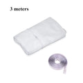 AirLock Window Seal for Portable Air Conditioner, 3m 4m Flexible Cloth Sealing Plate Window Seal with Zip and Adhesive Fast