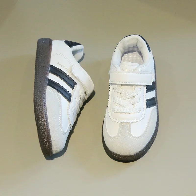 Children's Sneakers Boy Spring Autumn Causal Kid Running Walking Shoes Fashion Versatile Girls Tennis Shoes Soft Soled Hook Loop