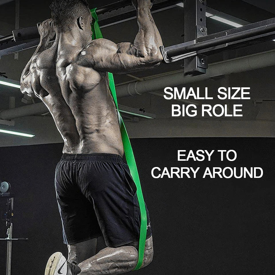AOLIKES 1PCS Pull Up Assistance Bands -Resistance Heavy Duty Workout Exercise Stretch Fitness Bands Assist for Body,Stretching