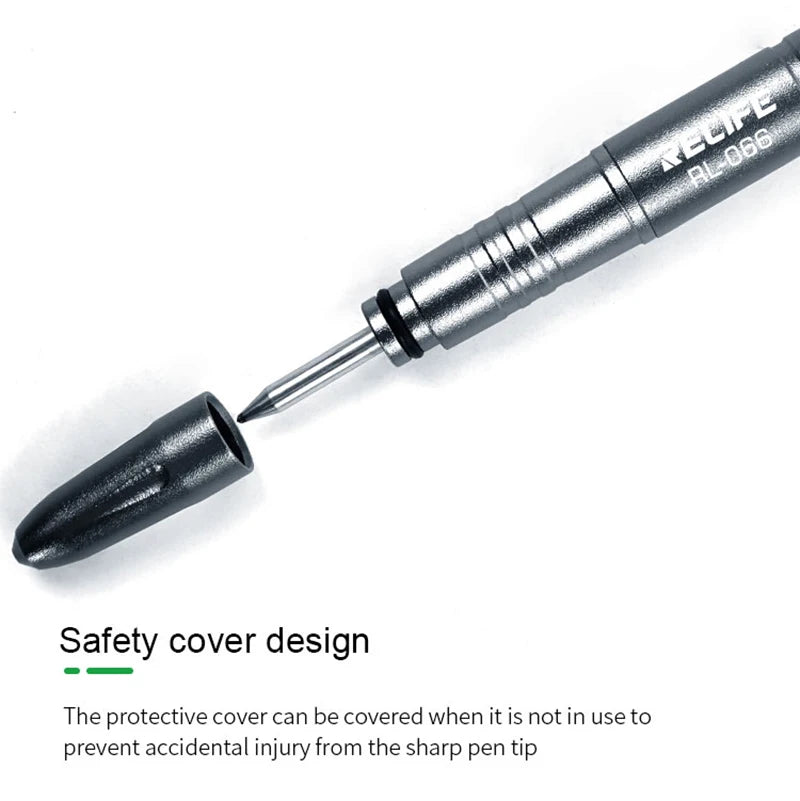 RELIFE RL-066 Glass Breaking Pen For iPhone For Huawei Cell Phone Rear Housing Battery Glass Cover Breaker Blasting Tools