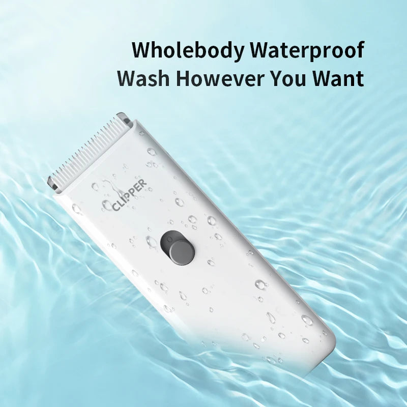 Pet Hair Clippers for Cats Dogs, Low Noise Waterproof Wireless Grooming Trimmers for Pet Salon, Optional Replacement Blades