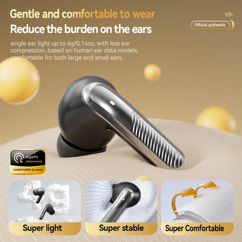 Acer Ohr644 In-Ear Wireless Bluetooth Headphones Anc Active Noise Reduction Panoramic Sound Effect Comfortable to Wear Long-Lasting Battery Life Dedicated for Sports and Running Compatible with Mobile Phones and Tablets