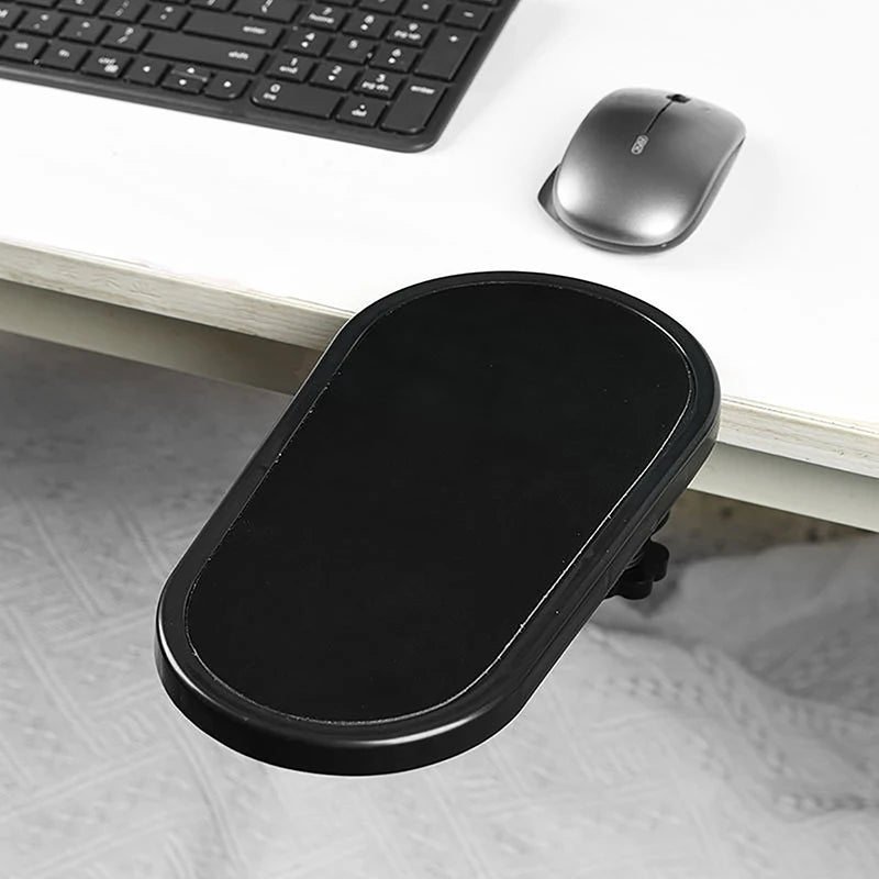 Computer Arm Rest For Desk Adjustable Ergonomic Wrist Rest Support For Keyboard Armrest Extender Rotating Mouse Pad Holder