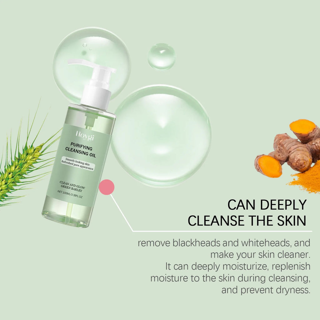 Makeup Removal Oil Non-Greasy Cleanse Purifying Pores Moisturizing Refresher Non Irritating Facial Makeup Remover Cleansing Oil