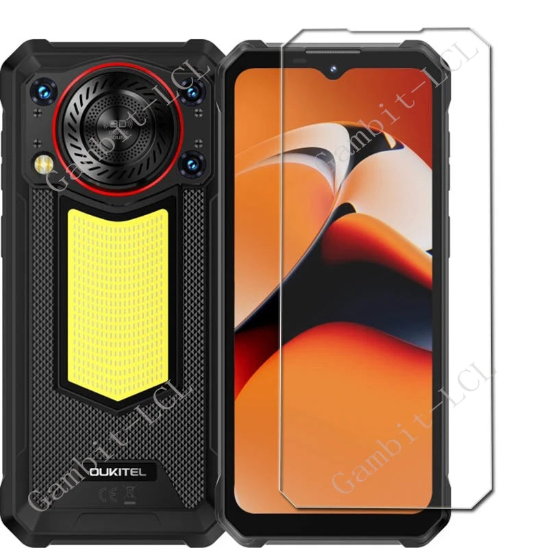 2PCS For Oukitel WP100 Titan WP200 Pro WP210 WP23 Plus WP300 WP35 WP39 WP53 S WP55 Ultra Screen Protection Tempered Glass Film