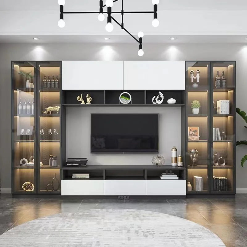 TV table cabinet TV cabinet simple and modern integration
