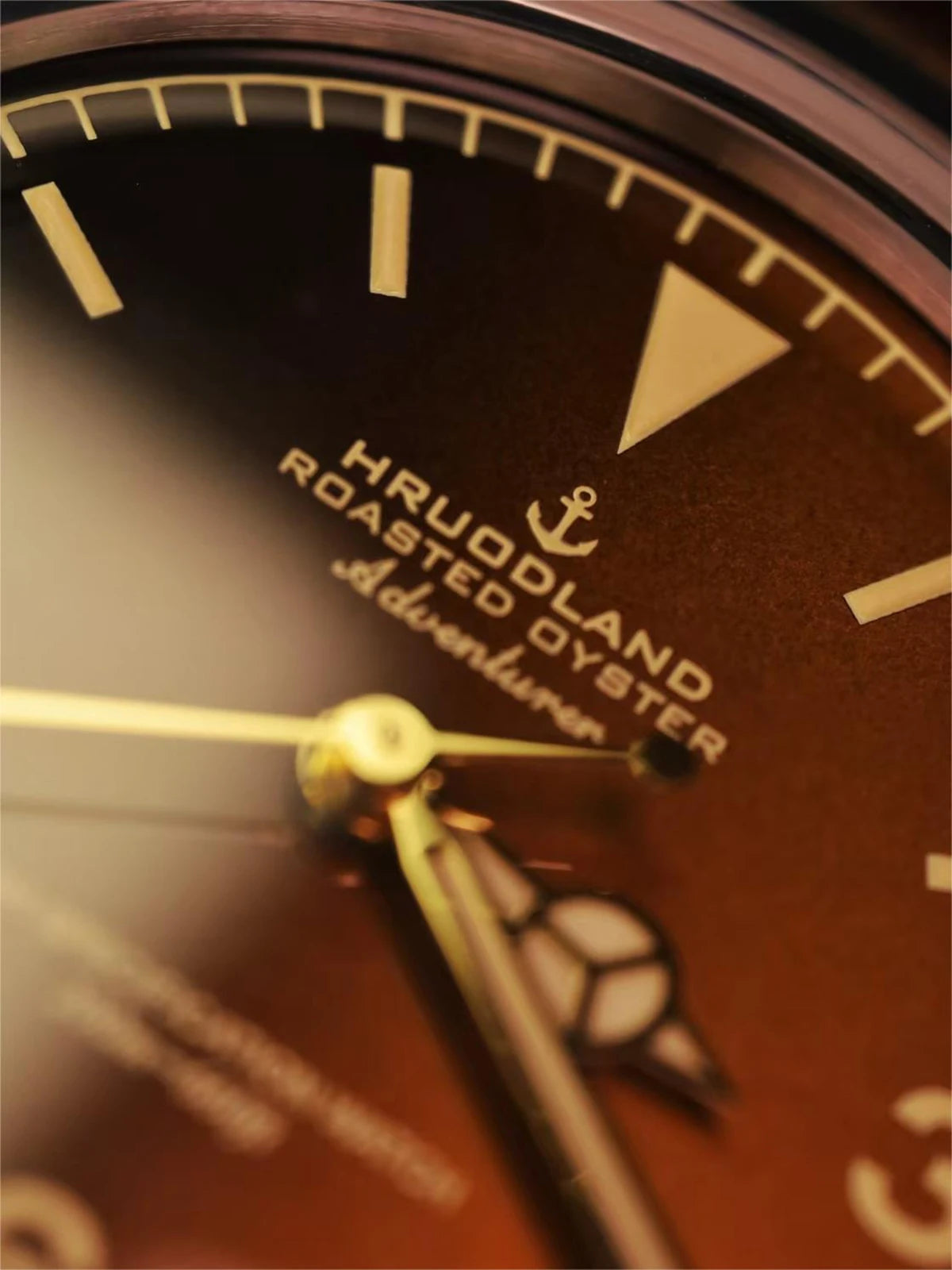 Hruodland 2025 36mm Classic Automatic Men Dress Watches PT5000 Mechanical Stainless Steel Bracelet Black Sport Wristwatch Male