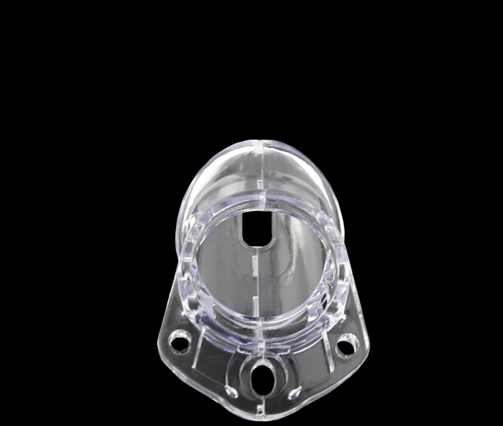 Plastic Urethra Chastity Lock with 5 Snap Ring Penis Bondage Adult Men's Chastity Cage Cock Restriction BDSM Abstainer Sextoys