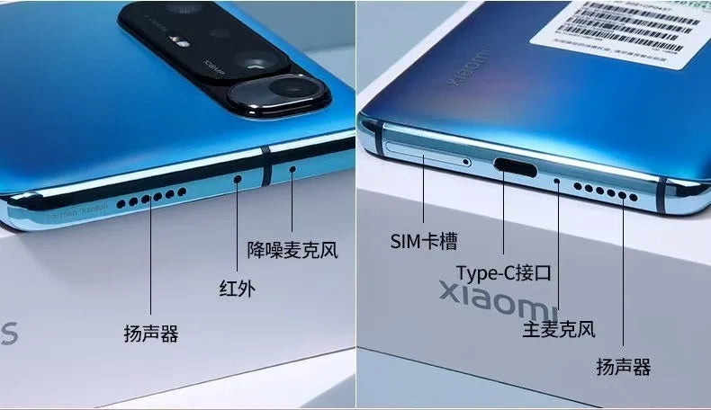 Xiaomi 10s 5G Smartphone RAM 12GB ROM 256GB Qualcomm Snapdragon 870 4780 mAh Android 6.67 inch Global Rom 108mp 5G Smartphone