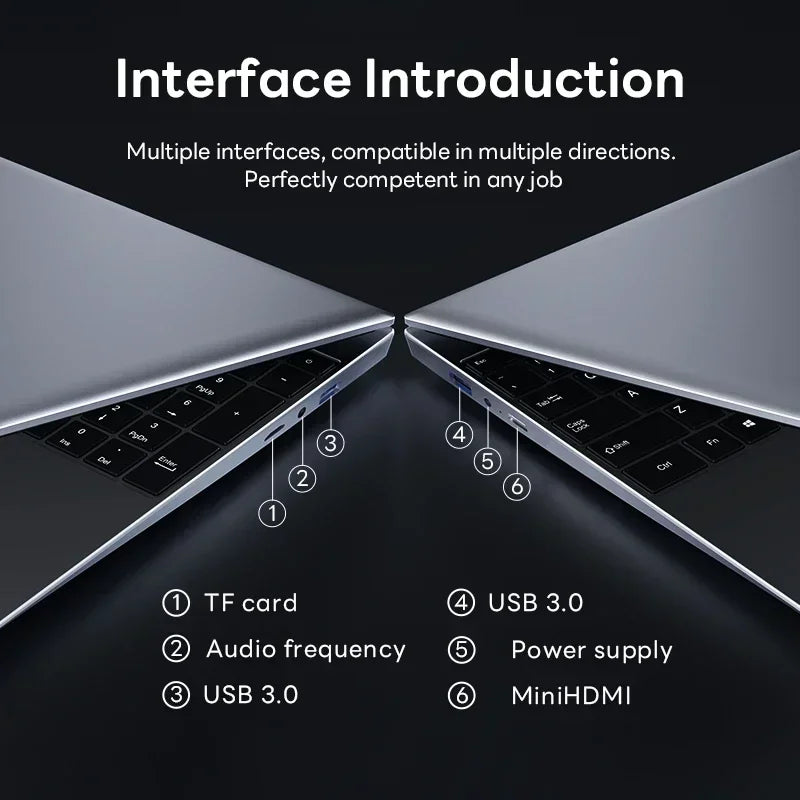 2026 New Portable Notebook Windows 11 14.1 Inch Gaming Computer PC Gamer Intel Core I9 10980HK Laptops I9 Study Work PC